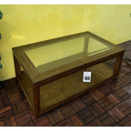 Amini : Bàn Sofa Mặt Bàn Kính Cường Lực